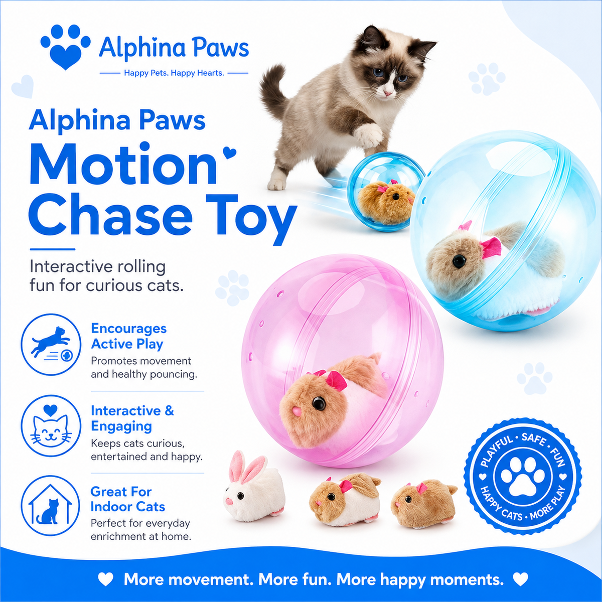 Alphina Paws Sensory Cat Toy