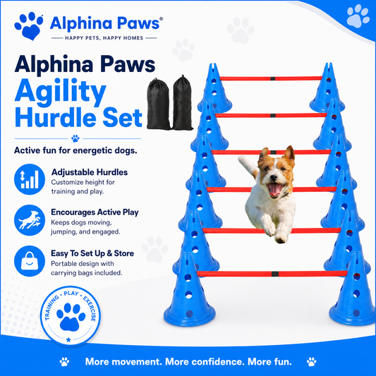Alphina Paws Agility Hurdle Set