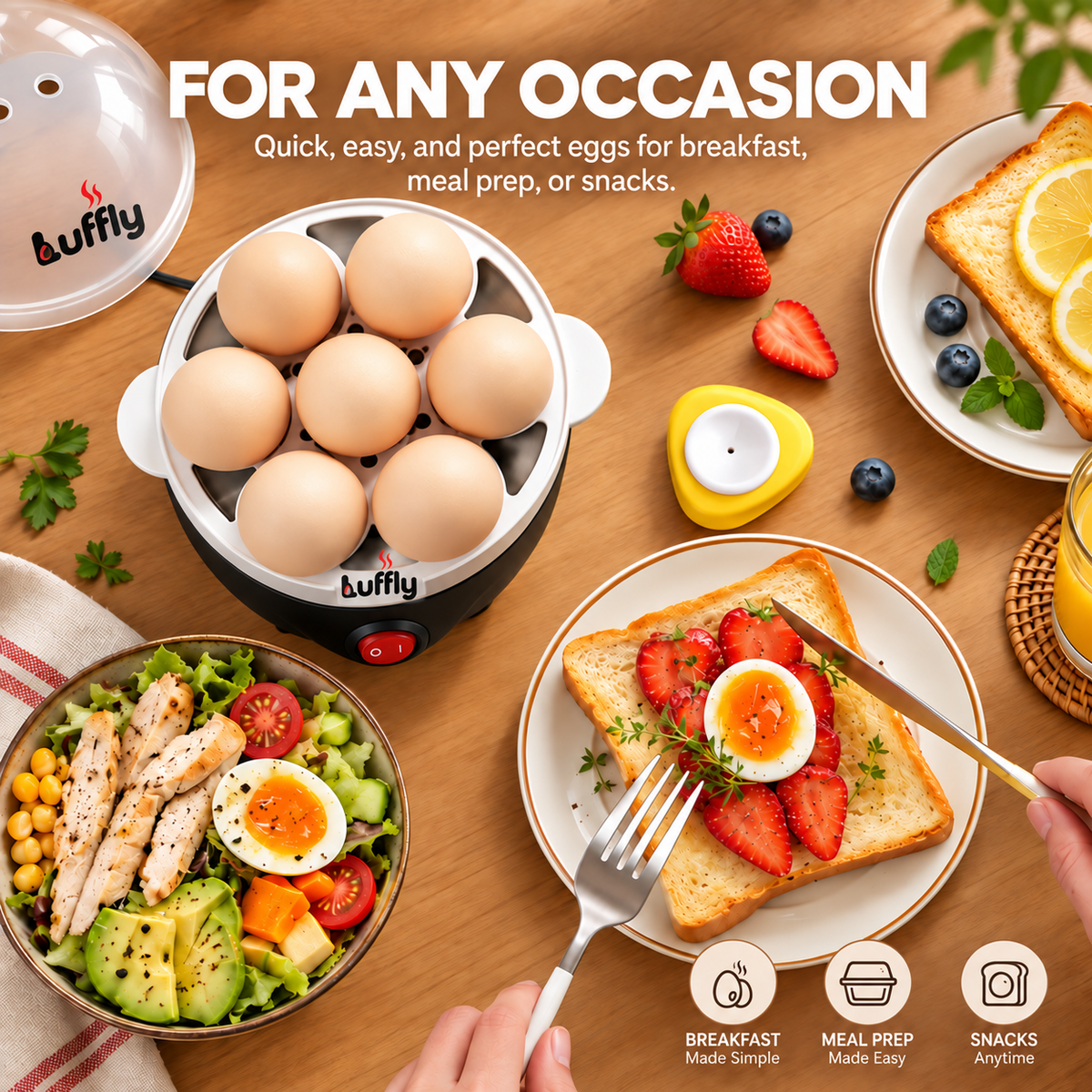 Luffly™ Rapid Egg Cooker