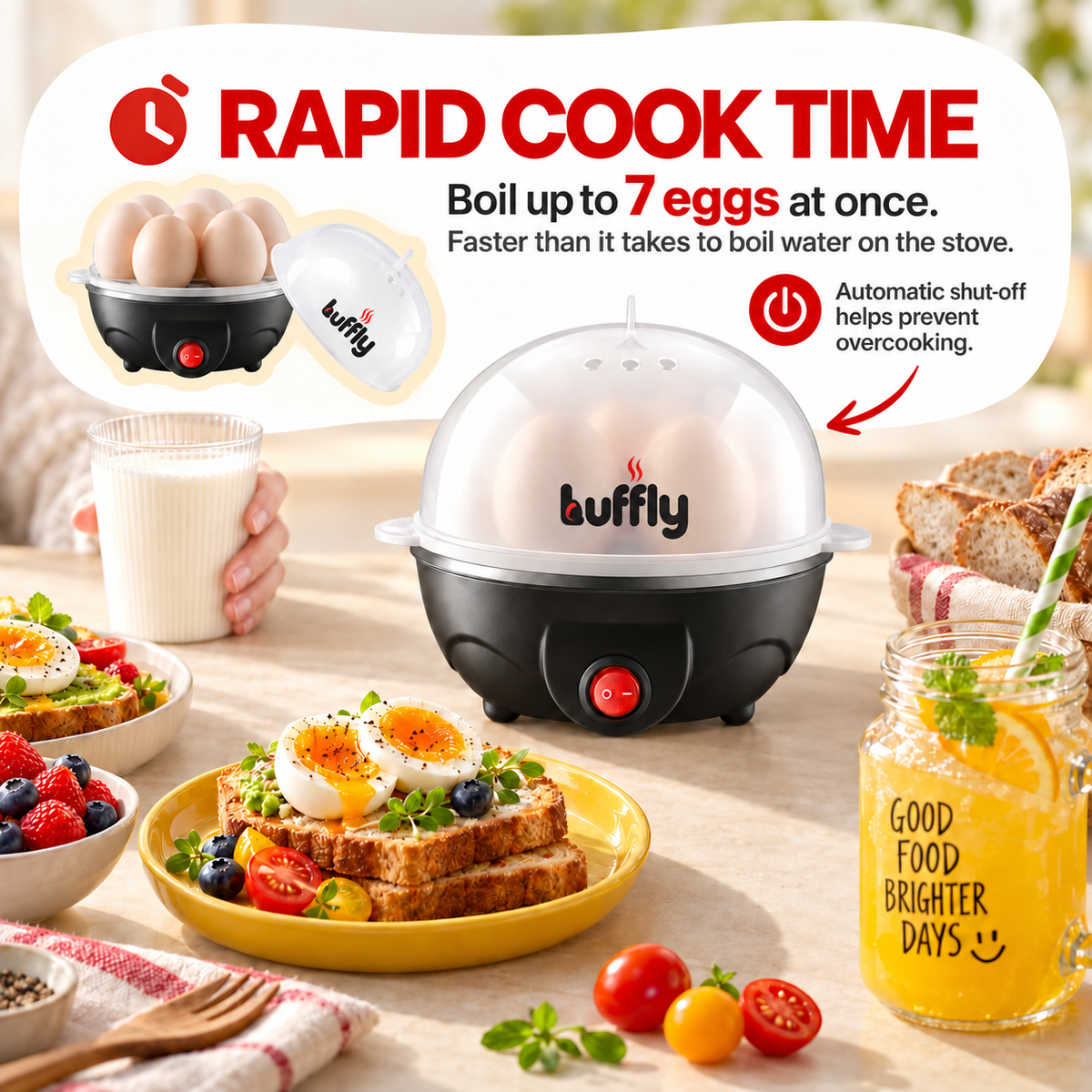 Luffly™ Rapid Egg Cooker